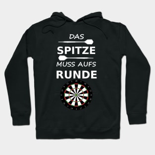 Darts Darten Bullseye Scheibe Geschenk Hoodie